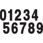 Factory Effex Pro Number Black 7" 02-4343. Fixed Price $6.99.