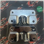 Covingtons Chrome Front Fender Relocation Adapters 2014-2023 Harley Touring Flhx. Fixed Price $140.95.