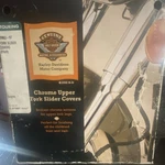 Harley Davidson Chrome Upper Fork Slider Covers Pair Part # 45963-97 Genuine. Fixed Price $44.99.