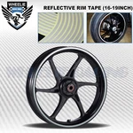 Silver Reflective Rim Tape Wheel Stripe Moto Bike Auto Decal Sticker 16 17 18 19. Fixed Price $11.98.