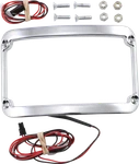 Klock Werks KWS-01-0089 License Plate Frame Lighted Chrome. Fixed Price $249.95.