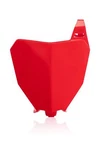 Acerbis 2780390227 Front Number Plate - Red. Fixed Price $36.72.