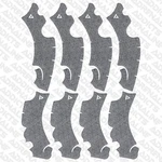22-2026 Honda CRF250R / 23-26 CRF450R Rubberized Grip Tape Frame Guard (4 Pairs). Fixed Price $39.95.