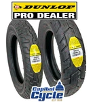 Dunlop D404 Front And Rear Set 130/90-16 150/80-16 Blackwall 2. Fixed Price $289.78.