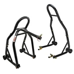 Extreme Max 5600.3223 Sport Bike Front Rear Spool-style Lift Stand Triple Tree. Fixed Price $151.56.