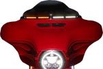 Custom Dynamics Genesis 4 Led Batwing Windshield Trim CD-WT2-05-C. Fixed Price $264.95.
