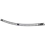 Performance Machine 0209-2015HST-BM Hole Shot Windscreen Trim Contrast Cut. Fixed Price $106.95.