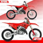 Graphics + Plastics For Honda CR125R CR250R 2002-2007 New Polisport Restyle. Fixed Price $219.90.