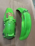 1993 Kawasaki Front & Rear Fenders Green Plastic KX250. Fixed Price $19.99.