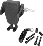 Ciro Gen 2 Cybercharger Phone Holder - Black Chrome Offset Perch Mount 55310. Fixed Price $184.99.