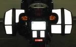Side Bag Reflective Tape Kit For Bmw K1200RS By Moto Equip. Fixed Price $37.99.