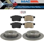 Rear Brake Pads And Rotor Fits 2008-2017 Honda Accord Ceramic 2009-2014 Tsx. Fixed Price $97.00.