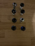 Yamaha 2002-2006 YZFR1 Oem Rear Subframe Screw Bolts (8). Fixed Price $30.00.