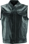 Kuryakyn Leather By River Road Vandal Fits Club Vest Black Xl. Fixed Price $189.99.