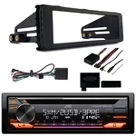Jvc KD-T925BTS Single Din Car Receiver,adapter Install Kit, Handlebar Control. Fixed Price $288.99.