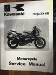 Kawasaki 95-97 Ninja ZX-6R Service Repair Manual 99924-1184-02 By. Fixed Price $21.50.