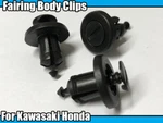 10X Motorbike Cycle Body Frame Fairing Plastic Trim Clips For Bmw Yamaha Suzuki. Fixed Price $6.57.