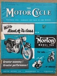The Motor Cycle Magazine - 15 December 1955 Berini M21 49CC Road Test.. Fixed Price $10.14.