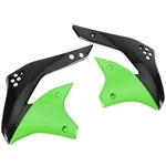 Polisport 8412800004 Radiator Shroud Black/green. Fixed Price $56.99.