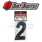 Dirt Digits SX63B-2 Super Competition Stick-on Numbers For Graphics No. Fixed Price $21.43.