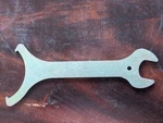 Rear Shock Hook Wrench Tool Preload Adjuster 22MM Dbl. Fixed Price $27.00.
