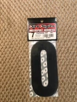 Dirt Digits 7 Inch Number Black Decals Racing Offroad Bike Race Stickers. Fixed Price $10.00.
