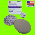 3M 30806 Trizact- 6" 8000 Grit Foam Discs. (5 Kit) Ships Within 24HRS. Fixed Price $44.00.