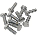 Drag Specialties 1/4"-20X7/8" Chrome Hex Head DS-190603. Fixed Price $28.72.