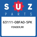 63111-08FA0-5PK Suzuki Fender,rr 6311108FA05PK, New Genuine Oem Part. Fixed Price $236.56.