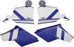 Factory Effex Oem Shroud And Tank Graphics Blue 04-2231. Fixed Price $42.70.