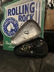 1958-64 Harley Panhead Vintage Duo-glide Kidney Tool Box Knucklehead,. Fixed Price $299.00.
