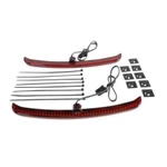 Ciro Trike Fender Blades Led Lights Red 2040-2383 40041. Fixed Price $146.25.