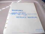 Suzuki Factory Service Manual 1993 GSXR750WP 99500-37071-03E. Fixed Price $24.94.