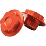 Zeta Steering Stem Nut & Bolt Orange M20X27-P1.5 L=11.5 ZE58-2817. Fixed Price $38.35.