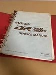 1990 Suzuki DR-350S Service Manual Binder, 99500-43010-03E. Fixed Price $39.99.