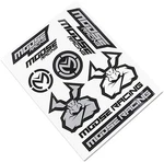 Moose Offroad S2 Decal Racing Black/silver 4320-2205. Fixed Price $16.59.