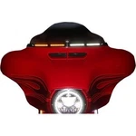 Custom Dynamics CD-WT2-05-B Black Genesis 4 Led Batwing Windshield Trim. Fixed Price $249.95.