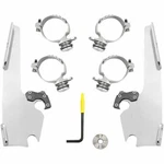 Memphis Shades Trigger-lock Mount Kit For Batwing Fairing Polished MEK2016. Fixed Price $74.34.