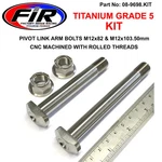 GR5 Pivot Arms Bolts M12 Kit, 90130-MEN-840 Bolt, Link (12X82), 90132-MKE-A00. Fixed Price $90.16.