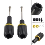 Aluminum Frame Crash Slider Protection Gold For Kawasaki Ninja 650 2017-2023. Fixed Price $52.69.