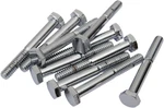 Drag Specialties MPB121 Bolts Hex-head Chrome 1/4"-20 2-1/4". Fixed Price $23.80.