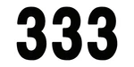 Factory Effex 3PK 4IN Pro Number Stickers Black 04-2573. Fixed Price $11.89.