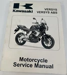 2010 Kawasaki Versys Veryss Abs Official Oem Service Manual 99924-1435-31. Fixed Price $18.95.