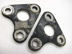 1981 Yamaha IT175H 3R6 - Front Frame Engine Motor Bracket Mounts. Fixed Price $11.01.