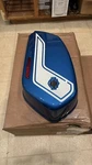 Harley Low Rider Saddle Bag Cover Fast Johnnie Celestial Blue Fxlrst. Fixed Price $625.00.