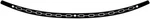Memphis Shades Black Stainless Steel Windshield Trim Chain Harley Batwing 96-13. Fixed Price $69.95.
