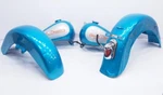 Harley-davidson Flstc Softail Evo Removal Gas Fuel Tank Front & Rear Fender 3156. Fixed Price $1600.00.