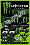 Dcor Decal Sheet Monster Energy Motorcycle Atv/utv Dirt Bike 40-90-102. Fixed Price $24.95.