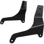 Drag Specialties 1504-0069 Sissy Bar Side Plates Black Round. Fixed Price $176.50.