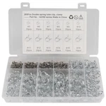 Motorcycle Spring Hose Clamps Wire Fuel Line Air Tube Clips Kits 285PCS 5-18MM. Fixed Price $29.60.